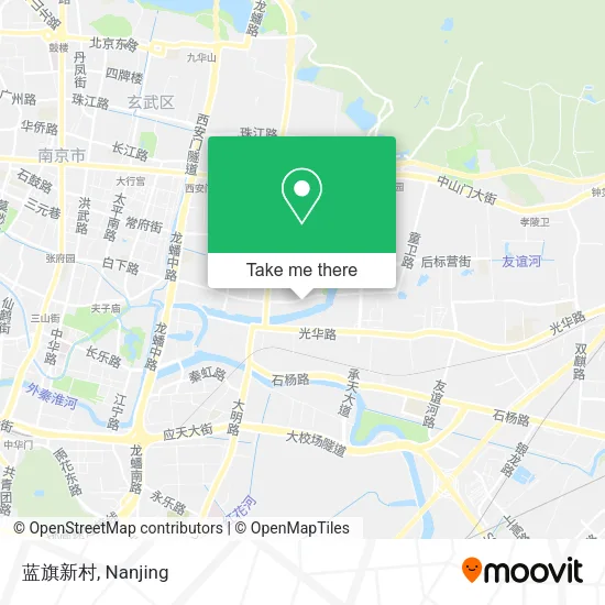 蓝旗新村 map
