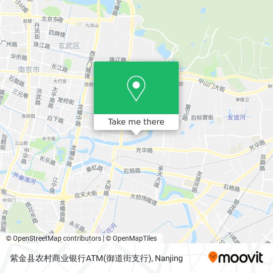 紫金县农村商业银行ATM(御道街支行) map