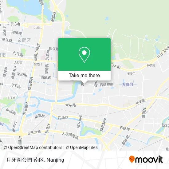月牙湖公园-南区 map