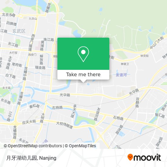 月牙湖幼儿园 map