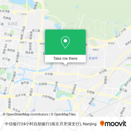 中信银行24小时自助银行(南京月牙湖支行) map
