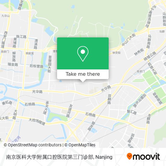 南京医科大学附属口腔医院第三门诊部 map