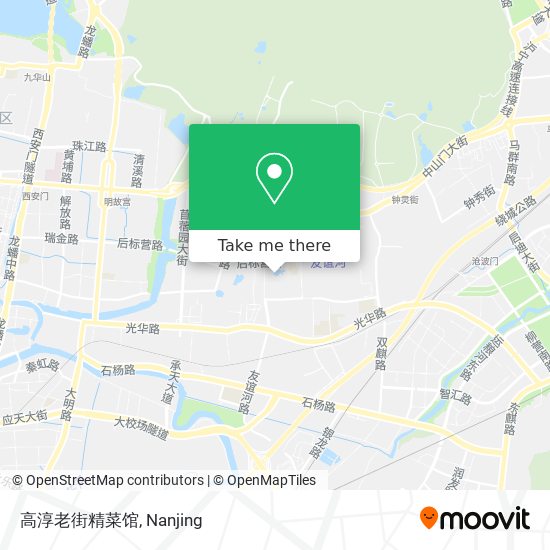 高淳老街精菜馆 map