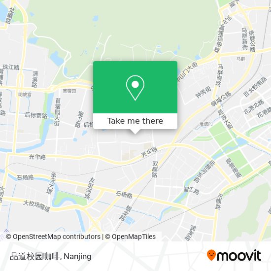 品道校园咖啡 map