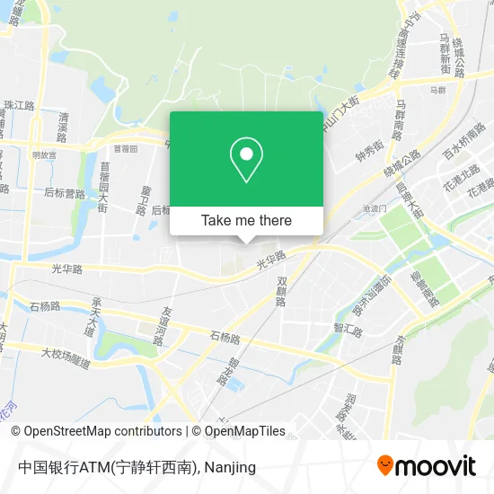 中国银行ATM(宁静轩西南) map