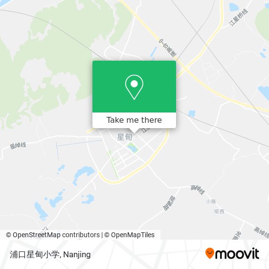 浦口星甸小学 map