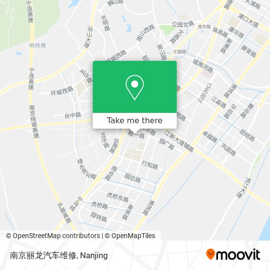 南京丽龙汽车维修 map