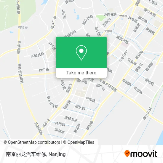 南京丽龙汽车维修 map