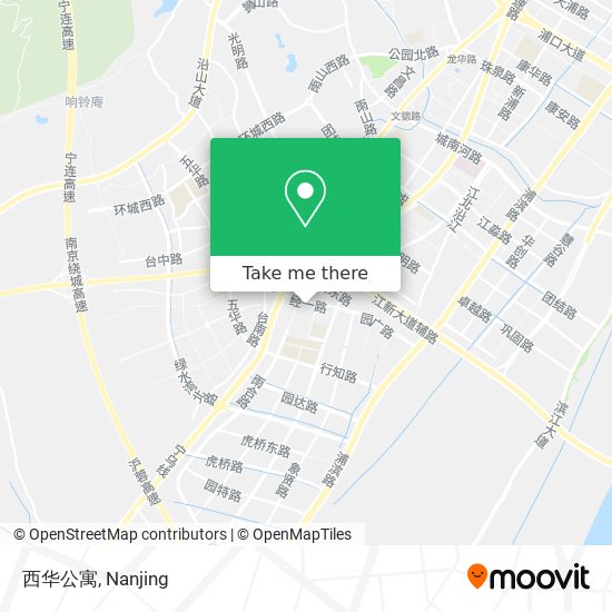 西华公寓 map