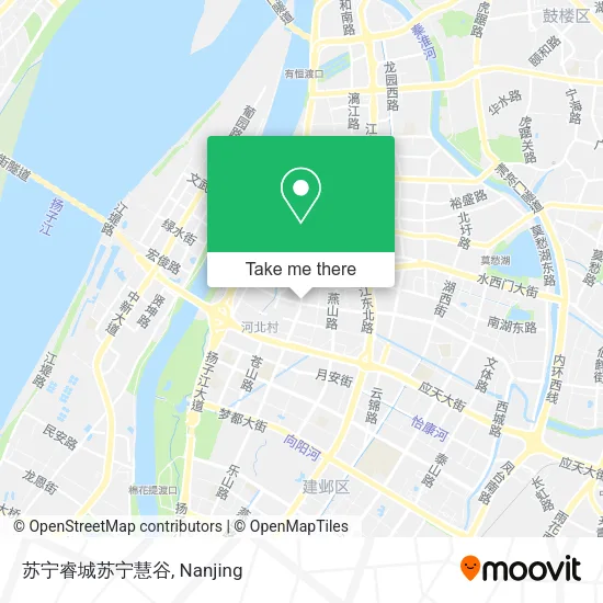 苏宁睿城苏宁慧谷 map