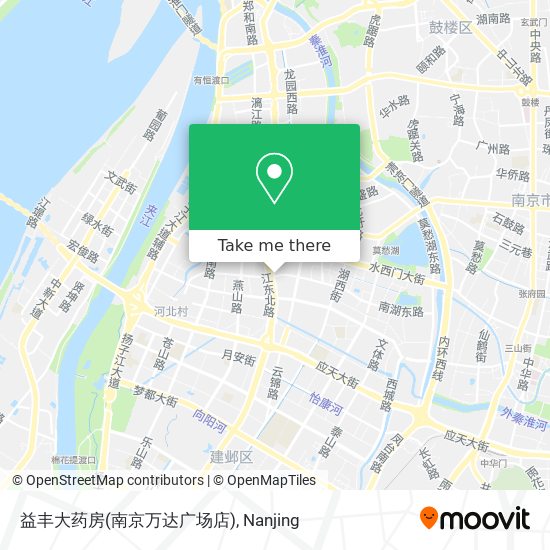 益丰大药房(南京万达广场店) map