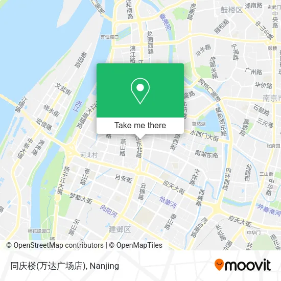 同庆楼(万达广场店) map