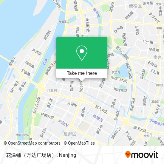 花津铺（万达广场店） map