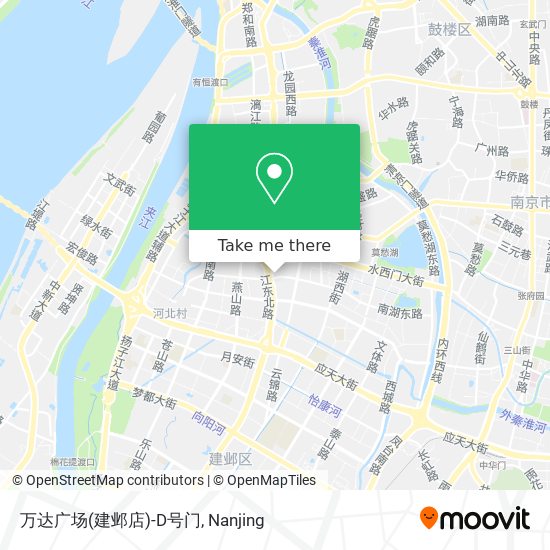 万达广场(建邺店)-D号门 map