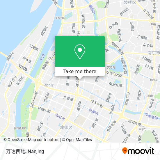万达西地 map
