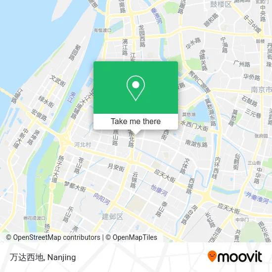 万达西地 map