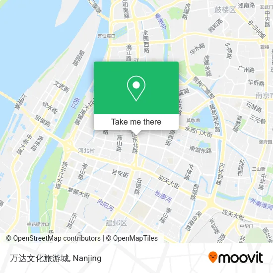 万达文化旅游城 map