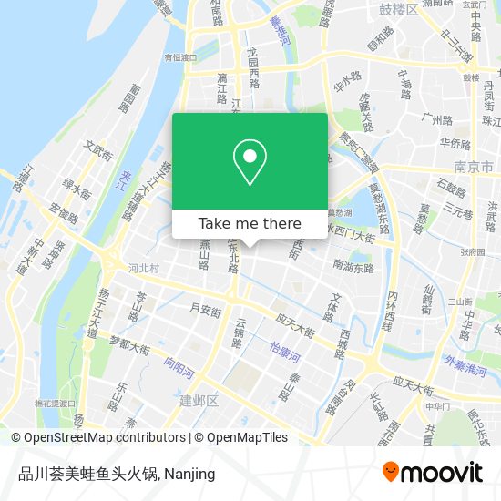 品川荟美蛙鱼头火锅 map