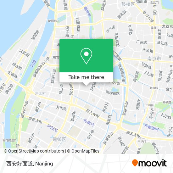 西安好面道 map