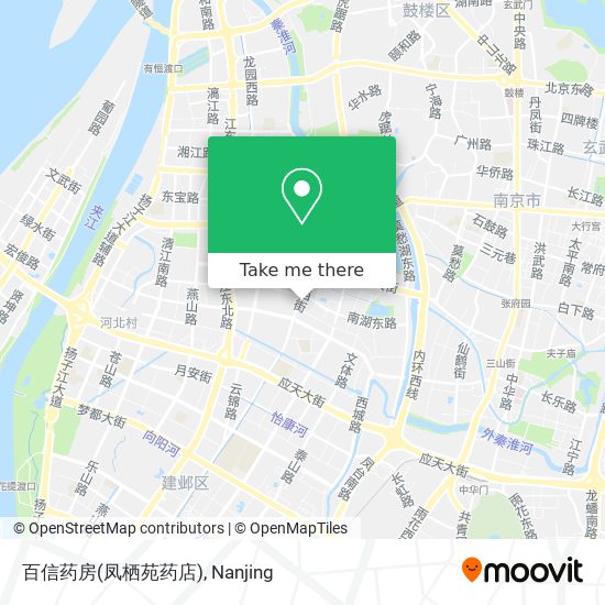 百信药房(凤栖苑药店) map