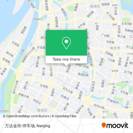 万达金街-停车场 map