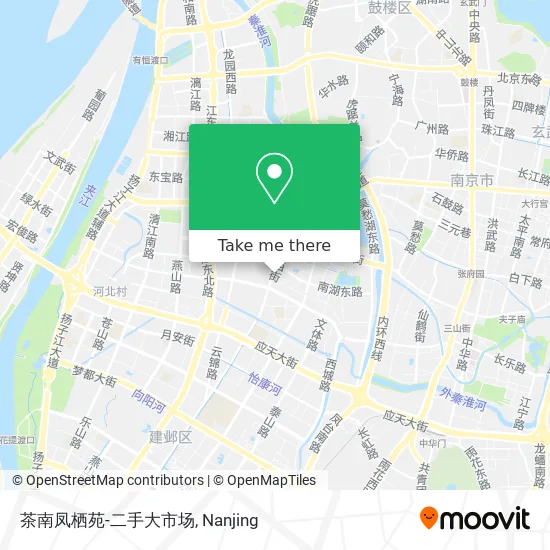 茶南凤栖苑-二手大市场 map