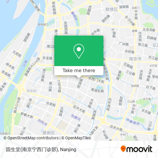 固生堂(南京宁西门诊部) map
