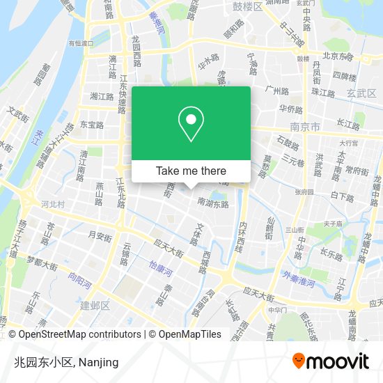 兆园东小区 map