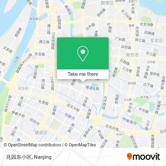 兆园东小区 map