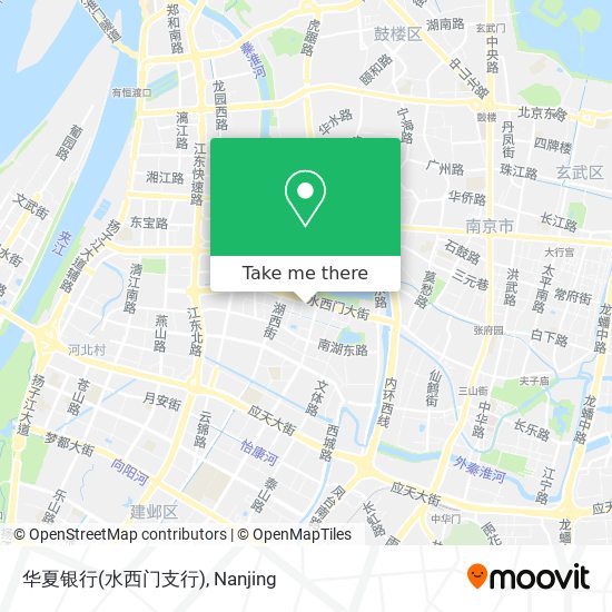 华夏银行(水西门支行) map