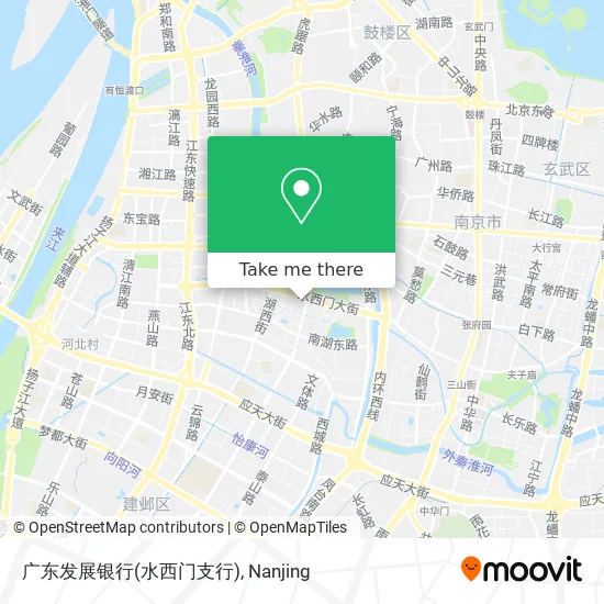 广东发展银行(水西门支行) map