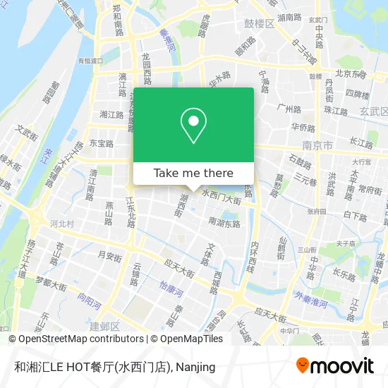 和湘汇LE HOT餐厅(水西门店) map