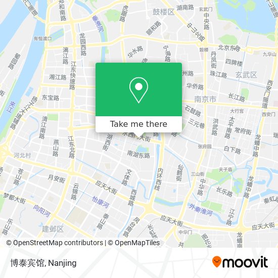 博泰宾馆 map