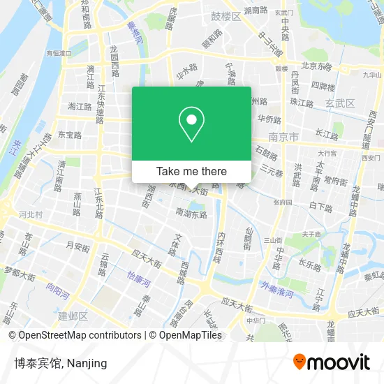 博泰宾馆 map