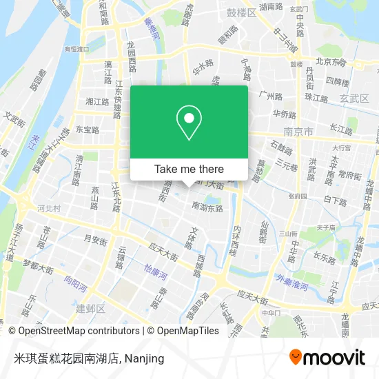 米琪蛋糕花园南湖店 map
