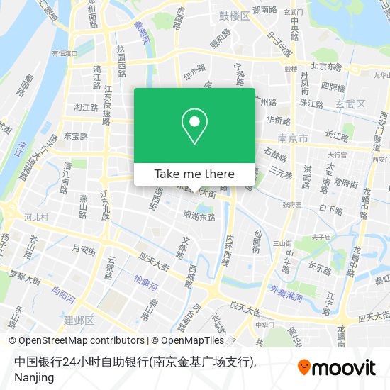 中国银行24小时自助银行(南京金基广场支行) map