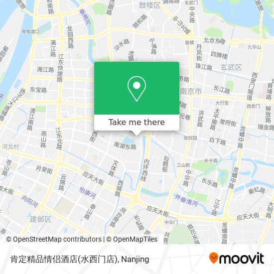 肯定精品情侣酒店(水西门店) map