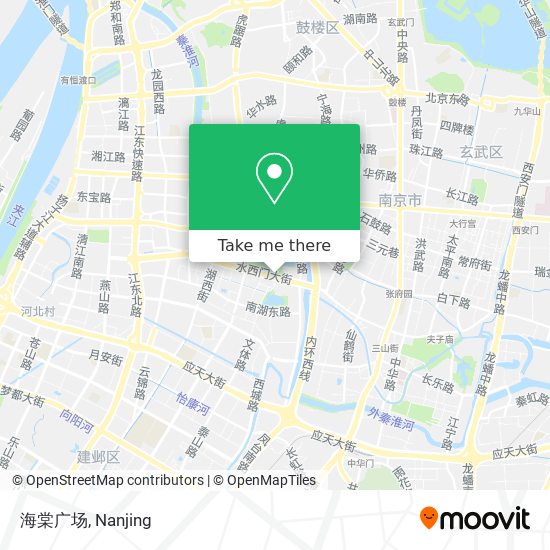 海棠广场 map