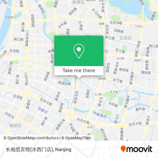 长相思宾馆(水西门店) map