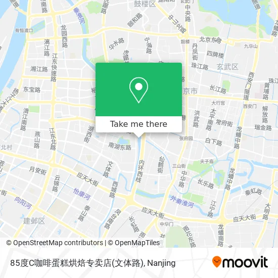 85度C咖啡蛋糕烘焙专卖店(文体路) map
