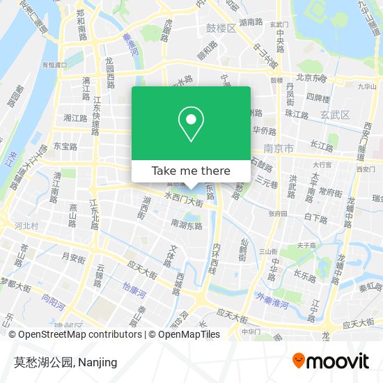 莫愁湖公园 map