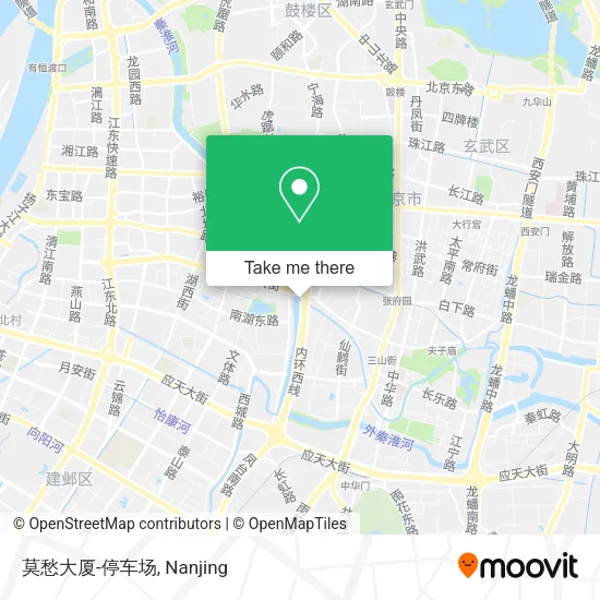 莫愁大厦-停车场 map