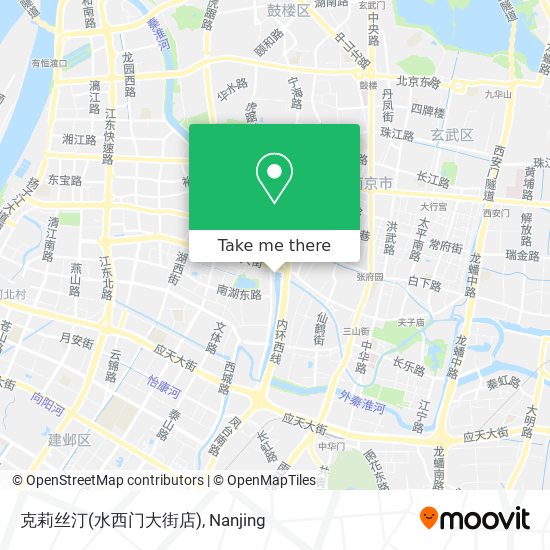 克莉丝汀(水西门大街店) map