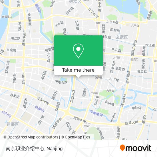 南京职业介绍中心 map