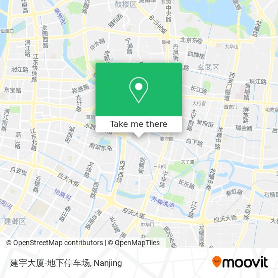 建宇大厦-地下停车场 map