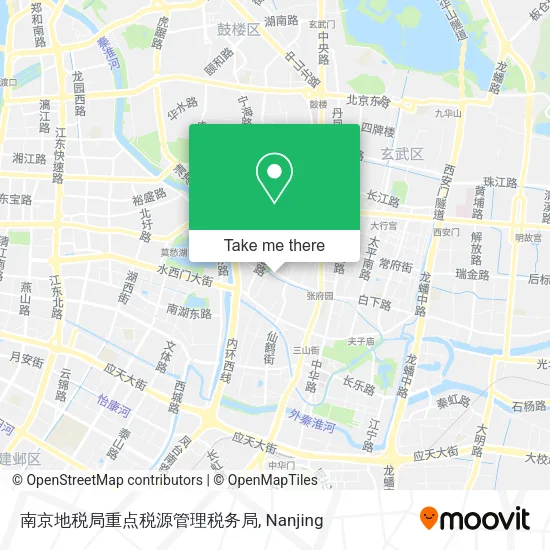 南京地税局重点税源管理税务局 map