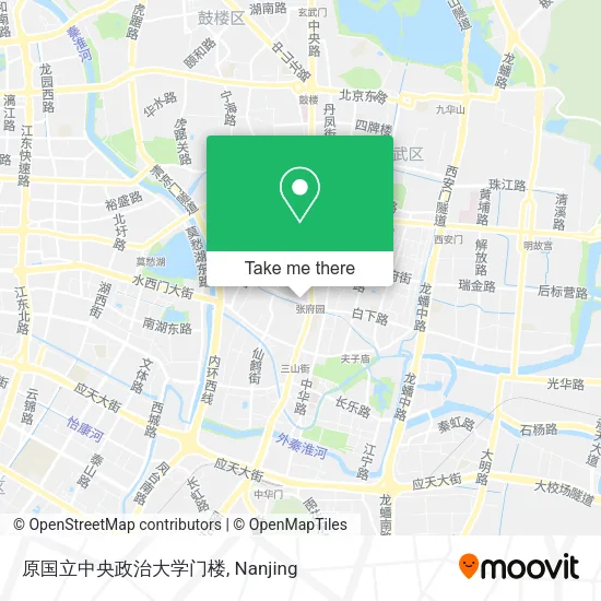原国立中央政治大学门楼 map