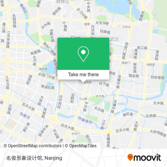 名俊形象设计馆 map