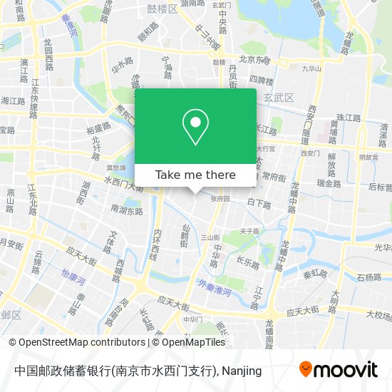中国邮政储蓄银行(南京市水西门支行) map