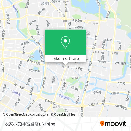 农家小院(丰富路店) map